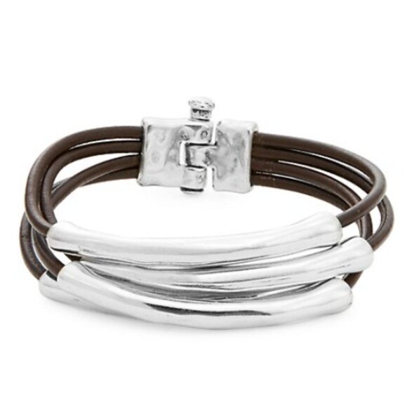 UNO de 50 Jewelry - UNO DE 50 Tu Bi Sagrado Tiered Bangle Bracelet